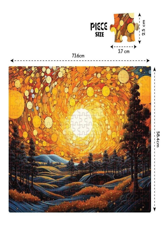 Funskool Play & Learn Funskool Bright Sunset Jigsaw Puzzle Game for Kids, 300 Pieces, Educational, Learning & Development, Fun Activity Toy for Childrens, Gift Set for Kid, Age 7+ Years - Image 3